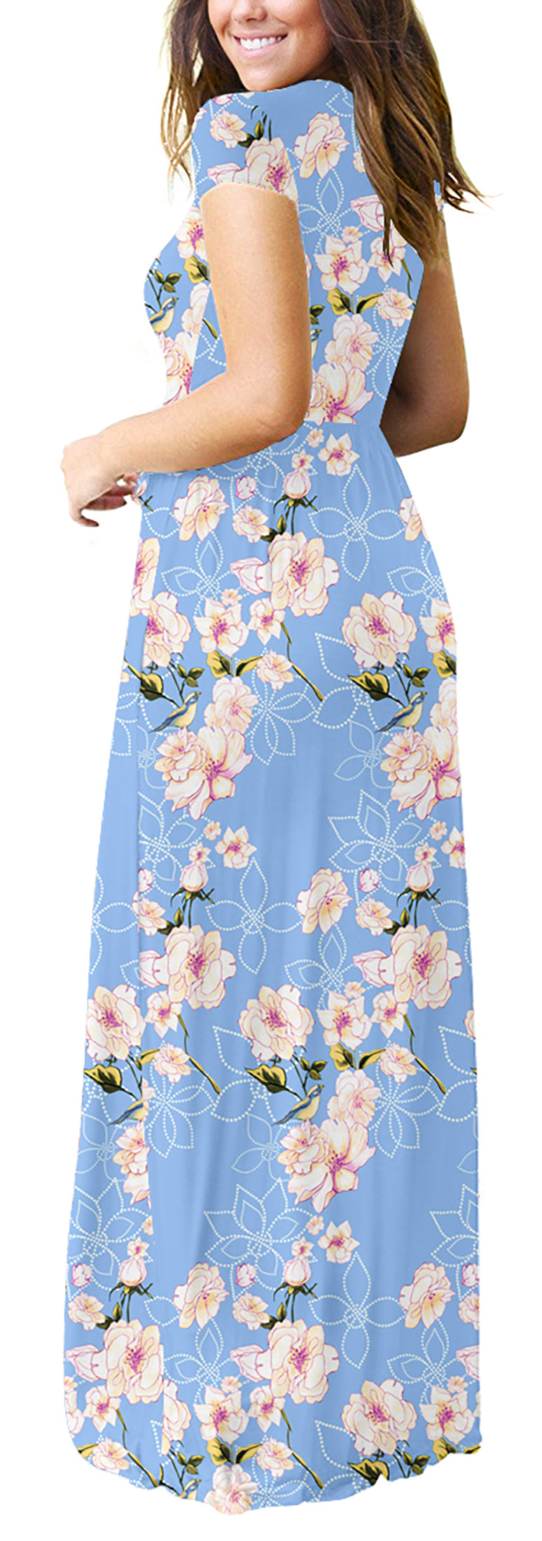 Floral Light Blue3