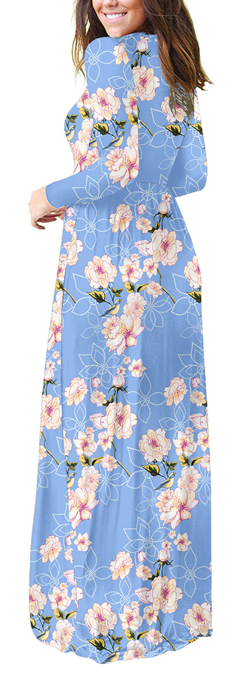 Floral Light Blue3