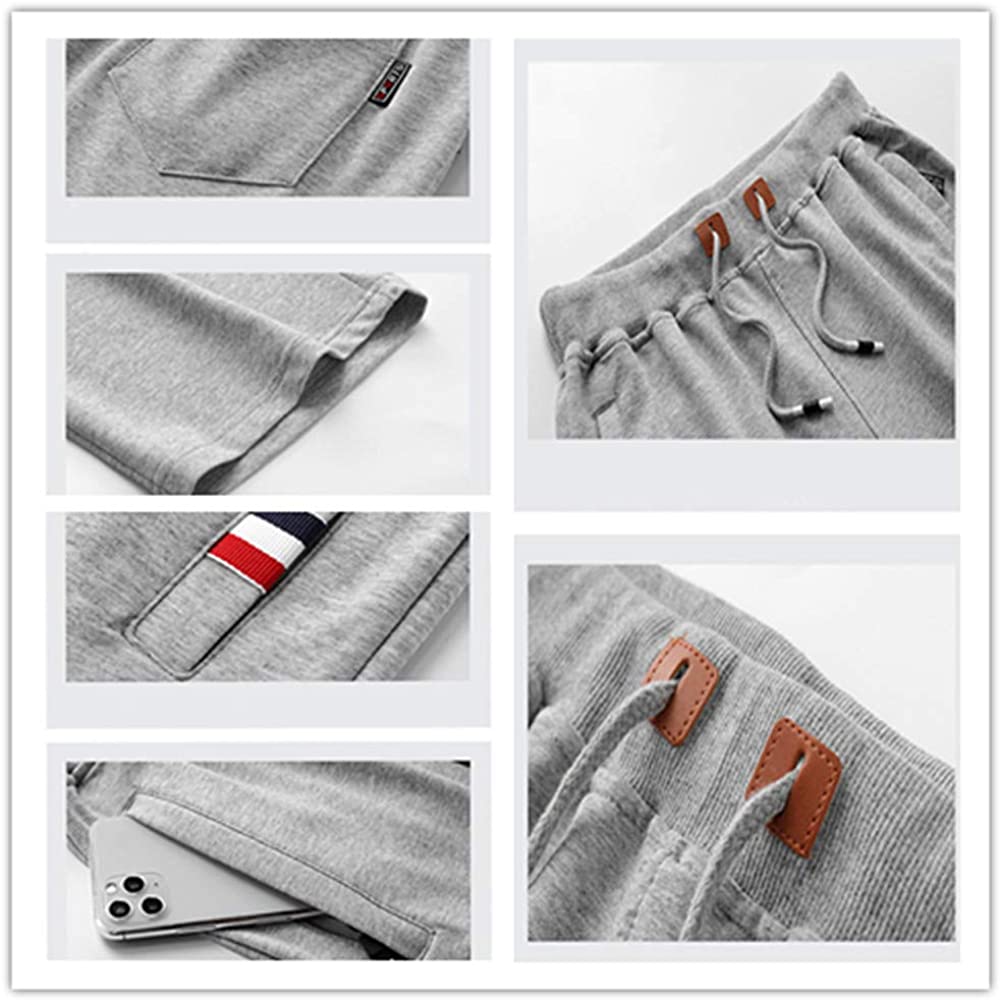 KUYIGO Men's Shorts Casual Classic Fit Drawstring Summer Beach Shorts