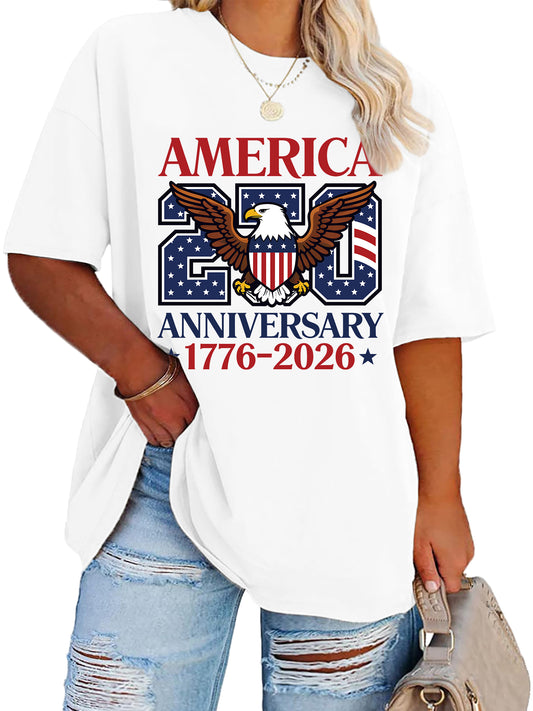 White 250 t-shirt with graphic