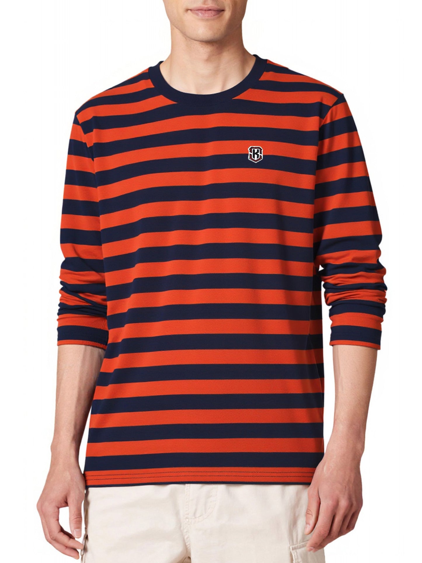 Orange Navy Blue1