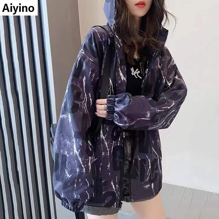 Aiyino Women's Fashion Slim Fit Thin Lightweight Casual Coat for Fall and Spring
