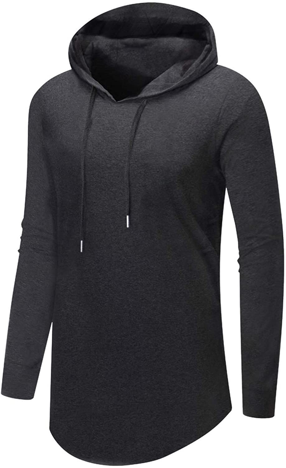 Aiyino Men's S-5X Short/Long Sleeve Fashion Athletic Hoodies Sport Sweatshirt  Pullover