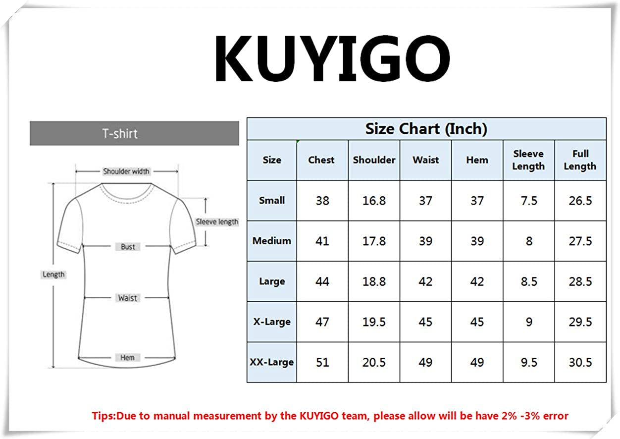 KUYIGO Mens Active School Running Shirt Gym Workout Quick Dry Crew Neck Short Sleeve Tops