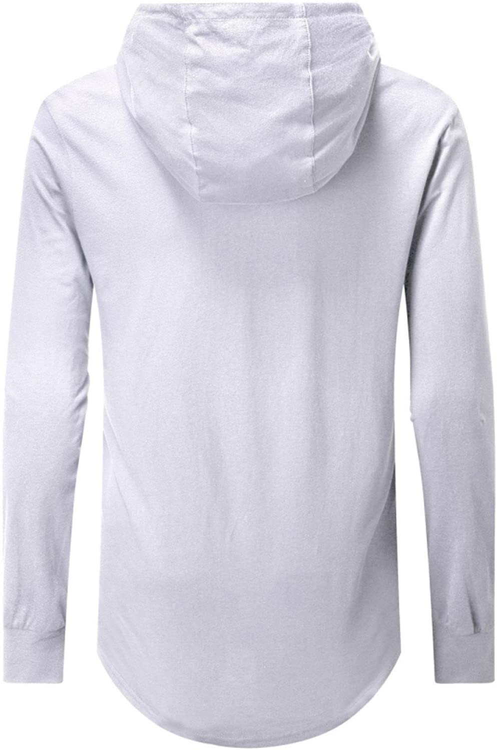 Aiyino Men's S-5X Short/Long Sleeve Fashion Athletic Hoodies Sport Sweatshirt  Pullover