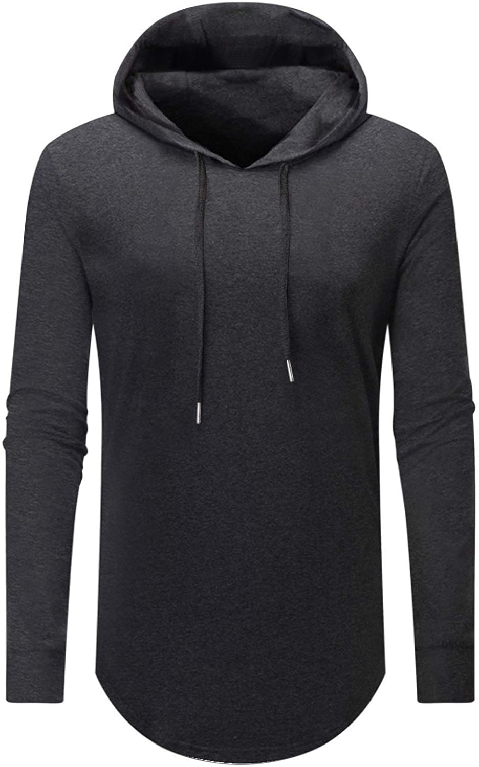 Aiyino Men's S-5X Short/Long Sleeve Fashion Athletic Hoodies Sport Sweatshirt  Pullover